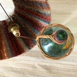 Vintage demijohn lamp
