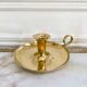 Hand candle holder or brass cellar rat