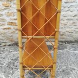 Louis Sognot's library in bamboo and rattan