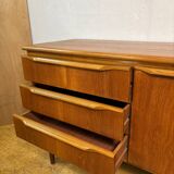 Mid-Century Retro Vintage Teak Sideboard by Sakol 1960   Danish Design Infl