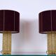 Pair of lamps with chains