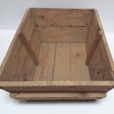 Wooden box trapezoidal