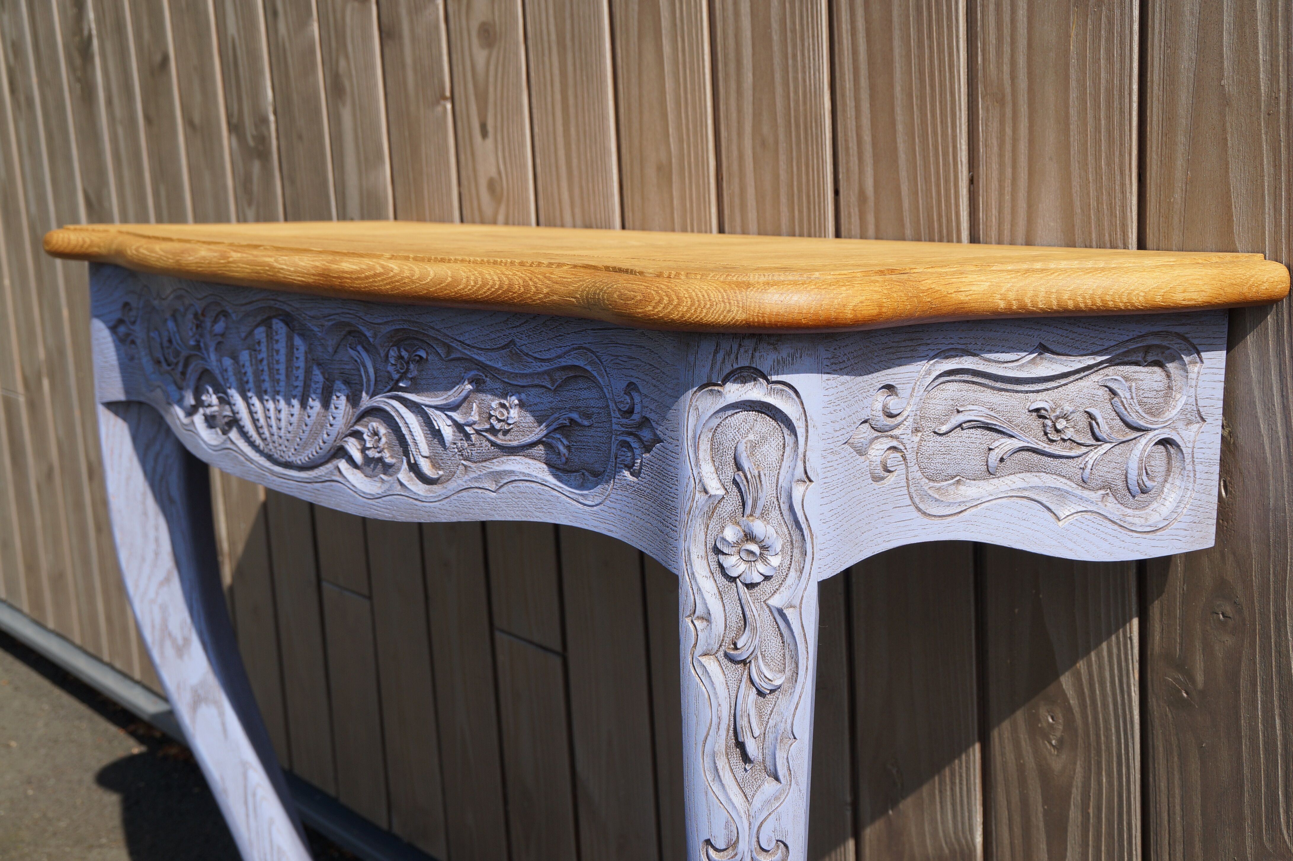 wall of style Louis XV console