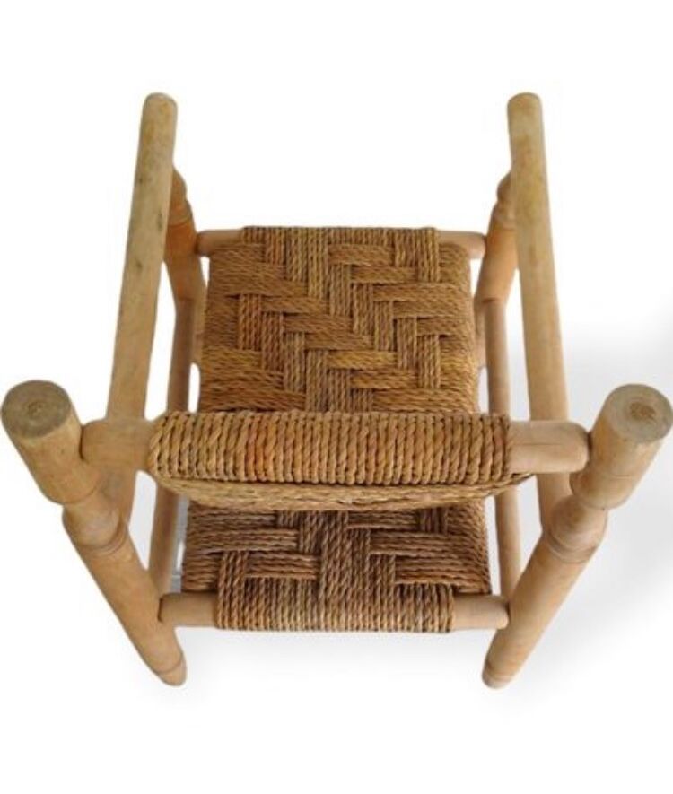 Fauteuil en corde d’Abaca- Audoux et Minet ?