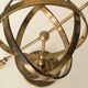 Sphere armillaire brass 1970