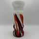 Flamed opaline vase