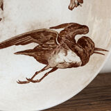 Longwy earthenware compotier