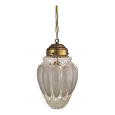 Italian Mazzega Murano Glass Pendant Lamp, 1970s