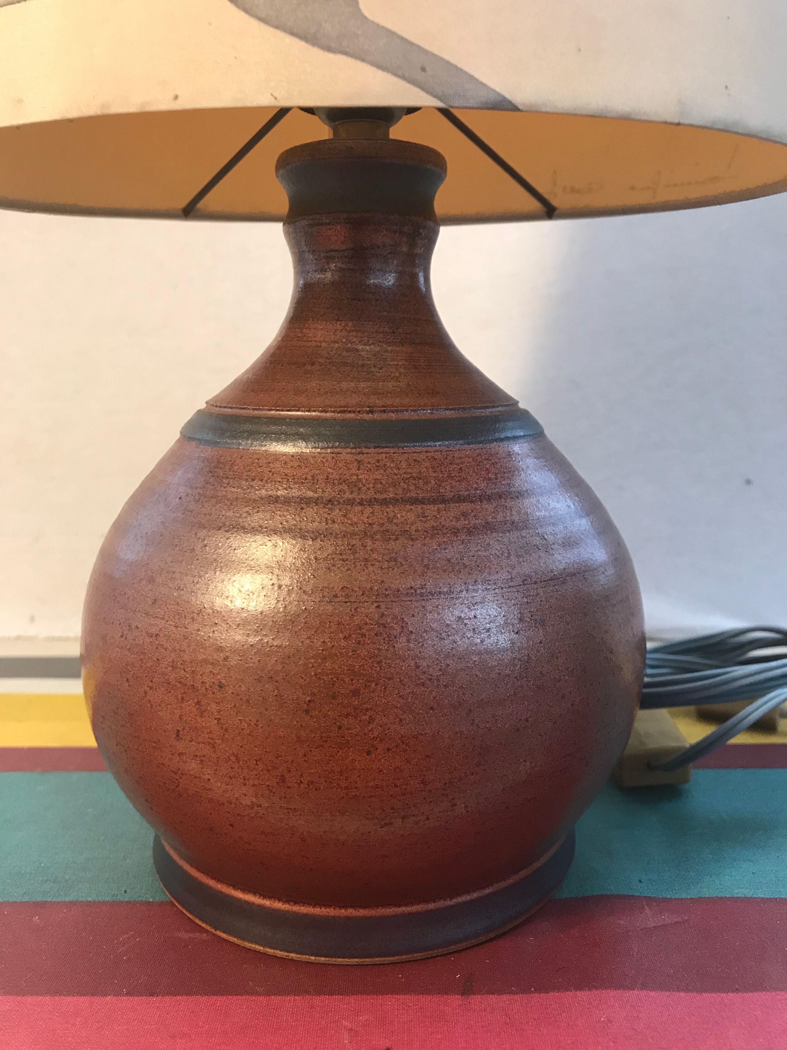 Former sandstone lamp Atelier St Simon