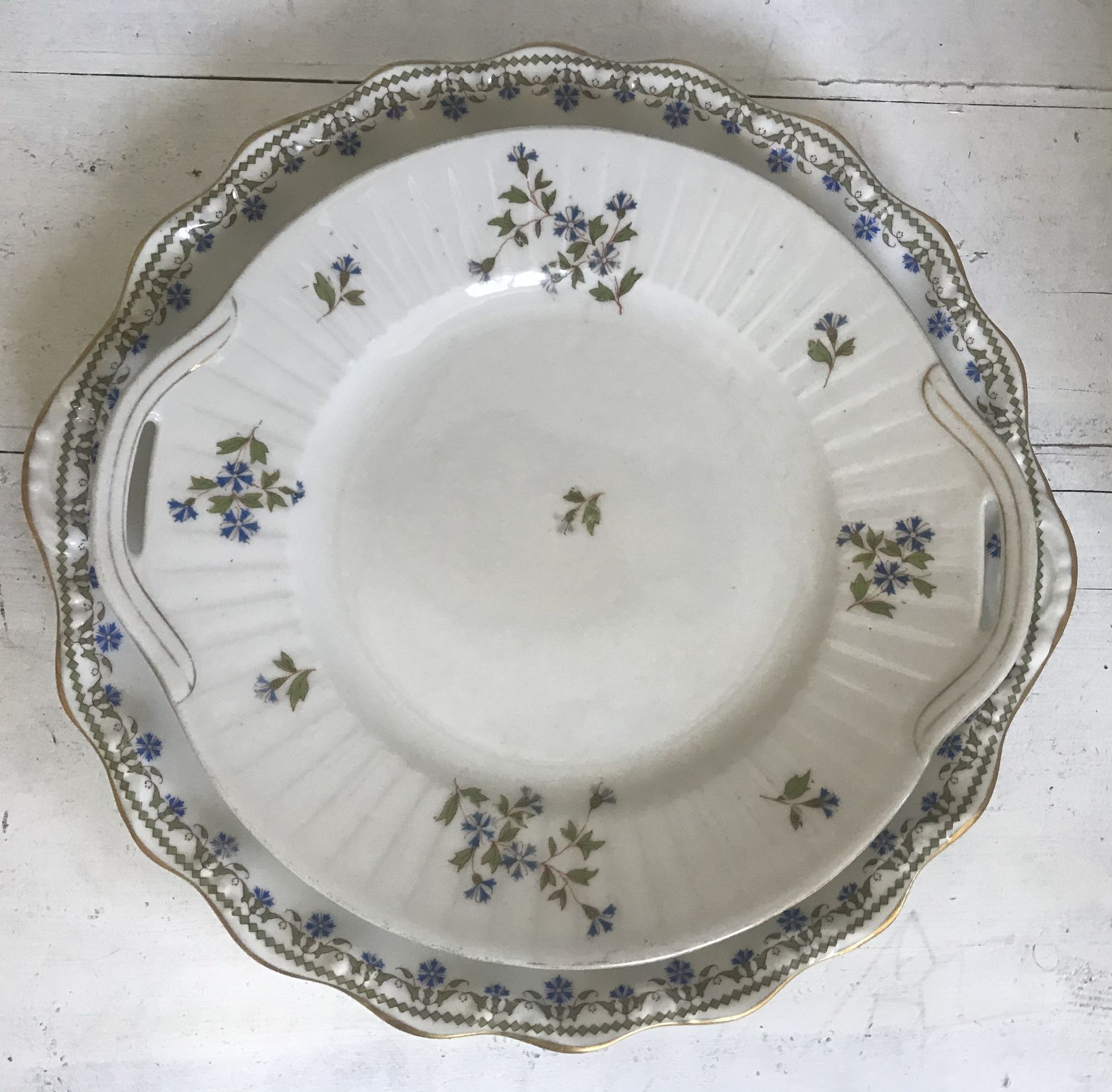 Plats assortis vintage