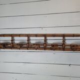 Coat rack wood bamboo, 106cms of L