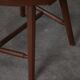 Pair of Scandinavian wooden armchairs with hand-carved folk motifs, 1920s.