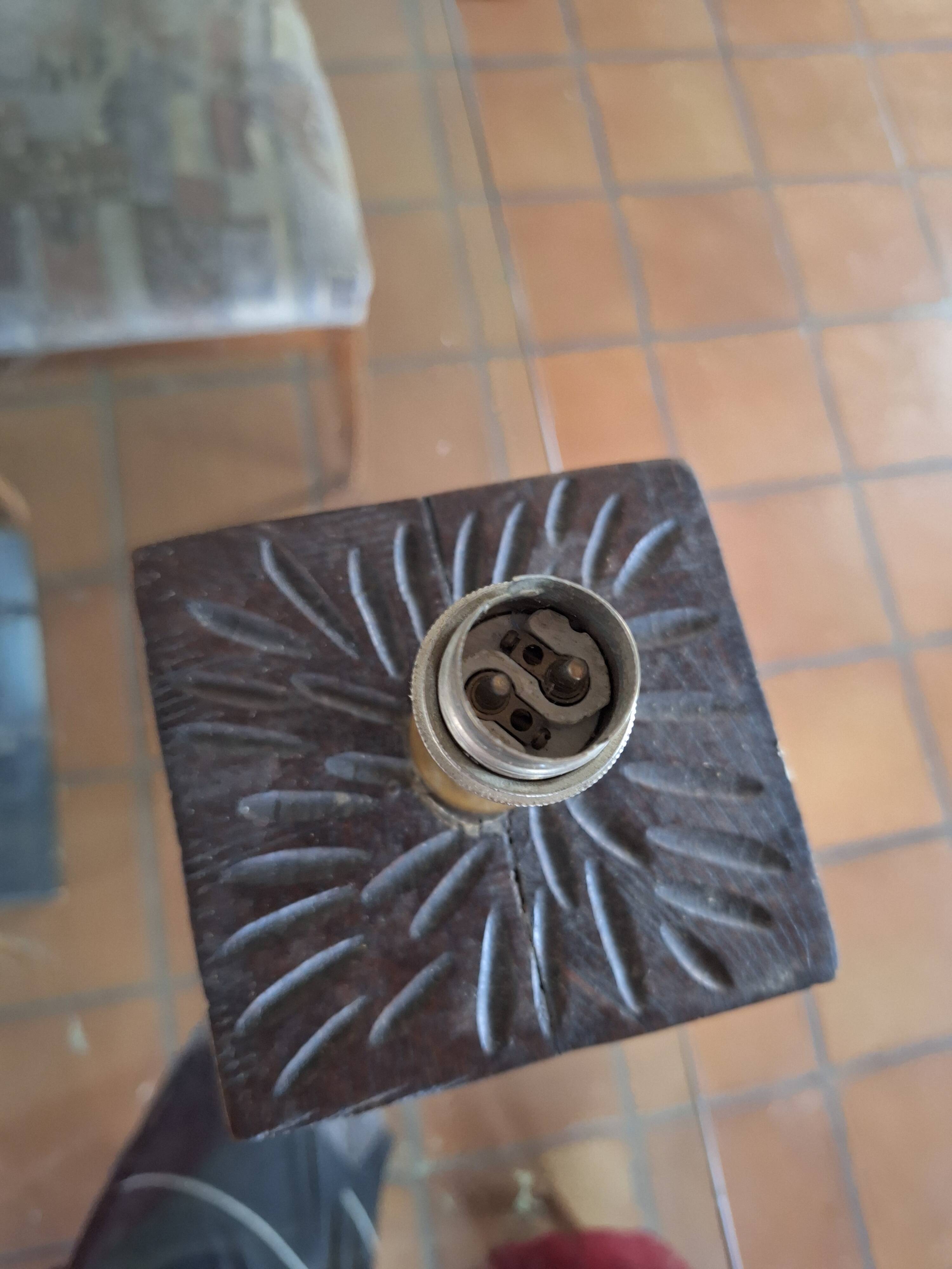 African lamp