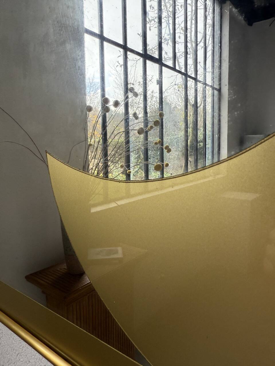 "Spike" mirror, 1970s design