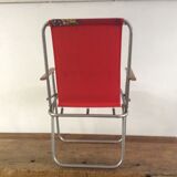 Vintage camping armchair