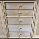 Modular solid beech sideboard "Ditlev Karsten" Scandinavian design.