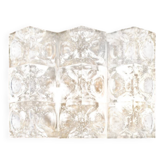 Applique in vetro di Murano Albano Poli per Poliarte anni ‘70