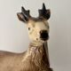Antique Caugant ceramic terrine in the shape of a doe