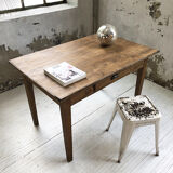 Pine and oak farm table