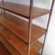 Shelf / bookcase in metal and solid wood