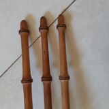 Wooden towel rack