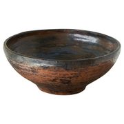 Large Studio Pottery Bowl Mid Century 1960s