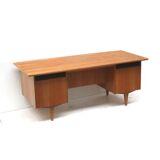 Large vintage executive desk from the 70s by WK Möbel