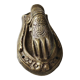 Door knocker in bronze
