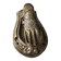 Door knocker in bronze