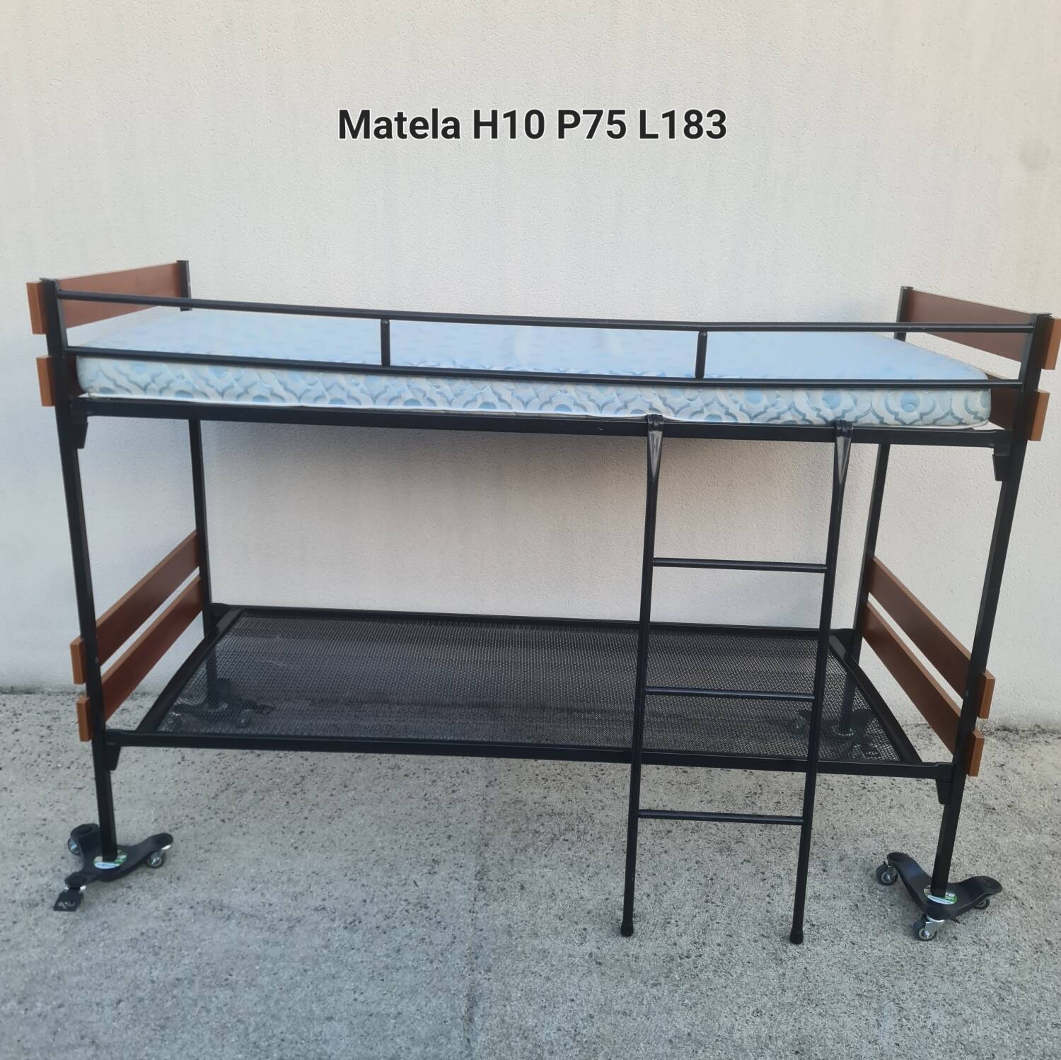 Lit superposé vintage Dico made in Hollande 1960