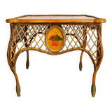 Rattan table