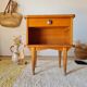 Small vintage Scandinavian bedside table – Mid-Century Design