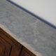 Antique Shop Counter / Kitchen Island in Dutch Pine and Marble, 19th Century