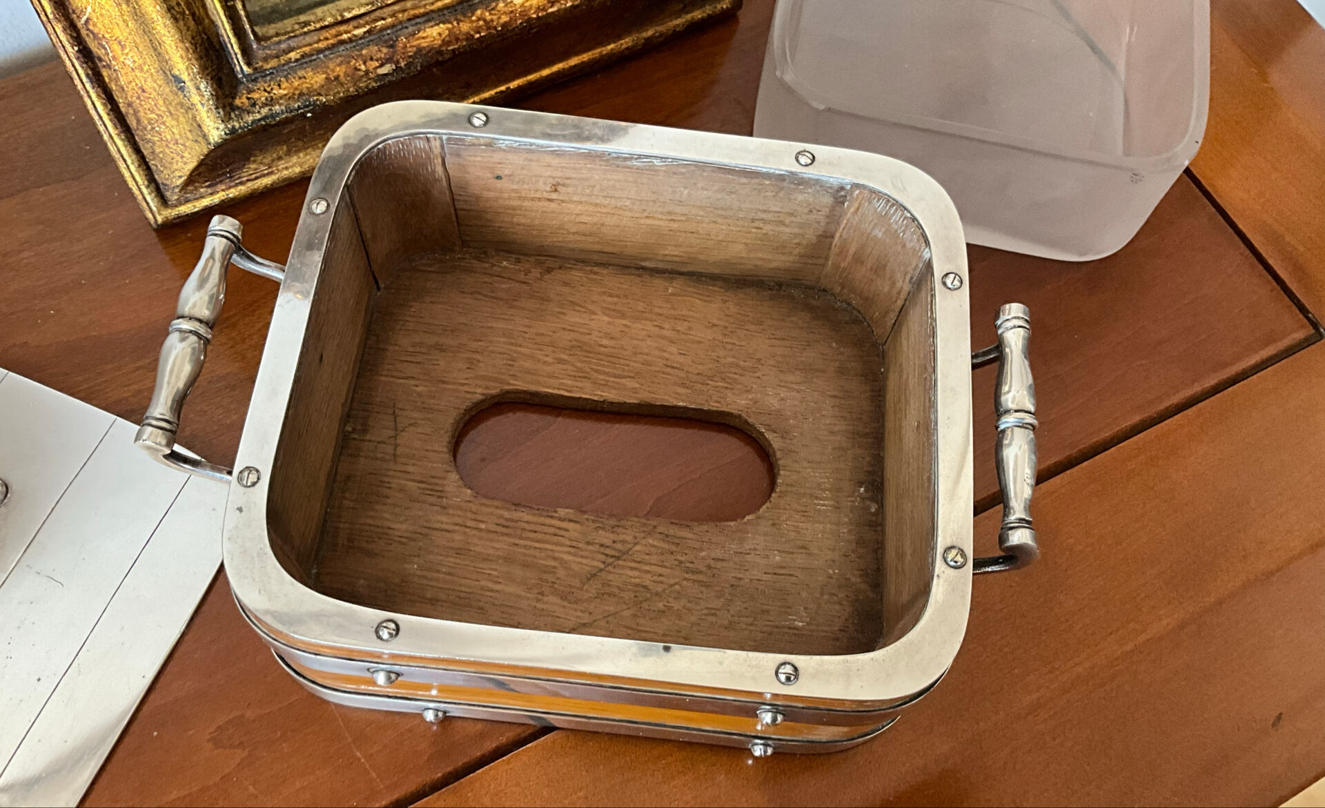 Victorian butter dish