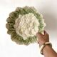 Drainer and sheet dish in cauliflower slip