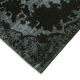 Hand-knotted vintage turkish 1980s 157 cm x 269 cm black rug