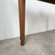 Extendable farmhouse table in oak