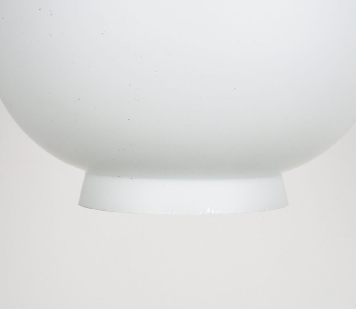 Vintage hanging lamp milk glass, 1950's