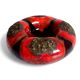 Sculptural Vallauris Ceramic Vide-Poche, Fat Lava Glaze, France, 1950s