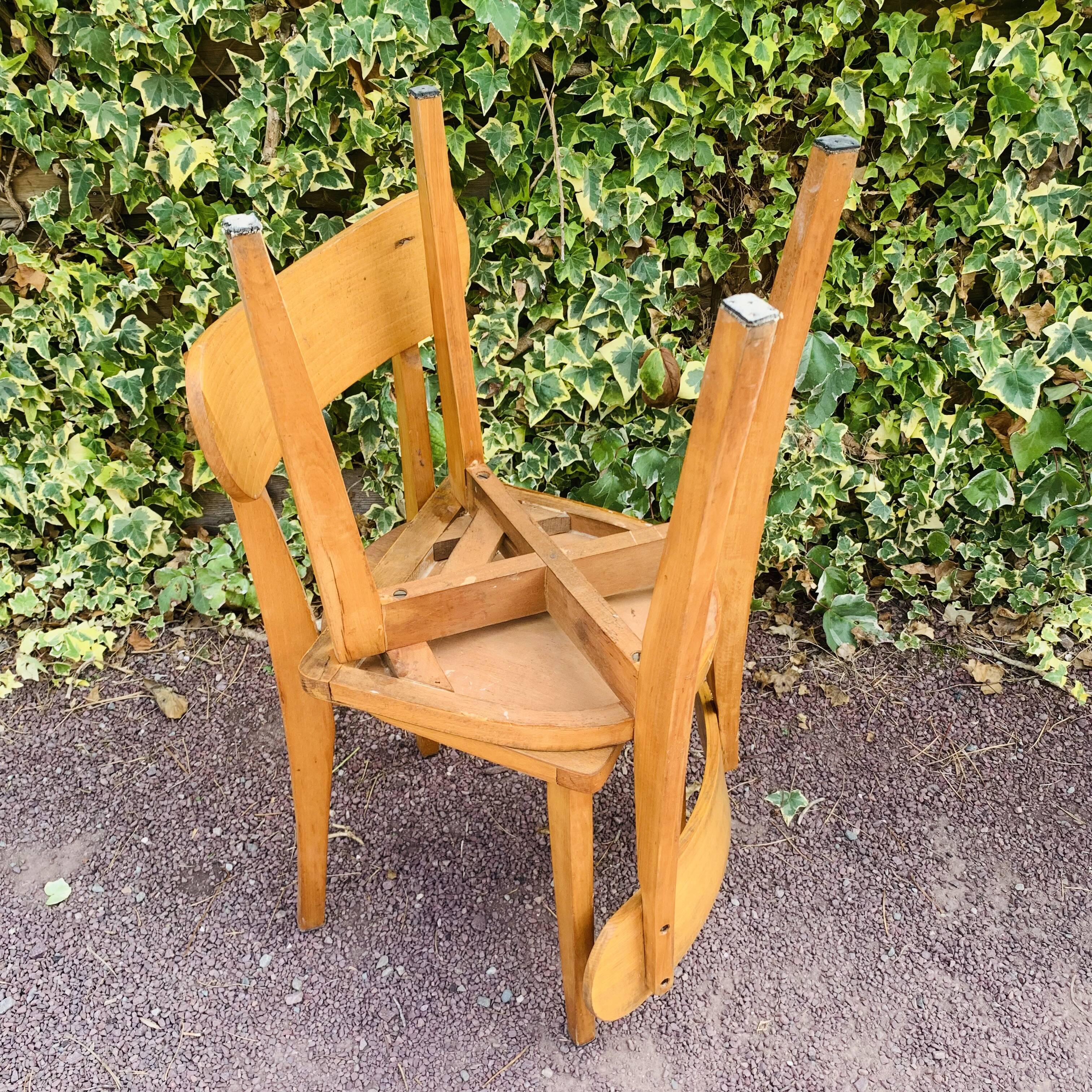 Set of 4 bistro chairs