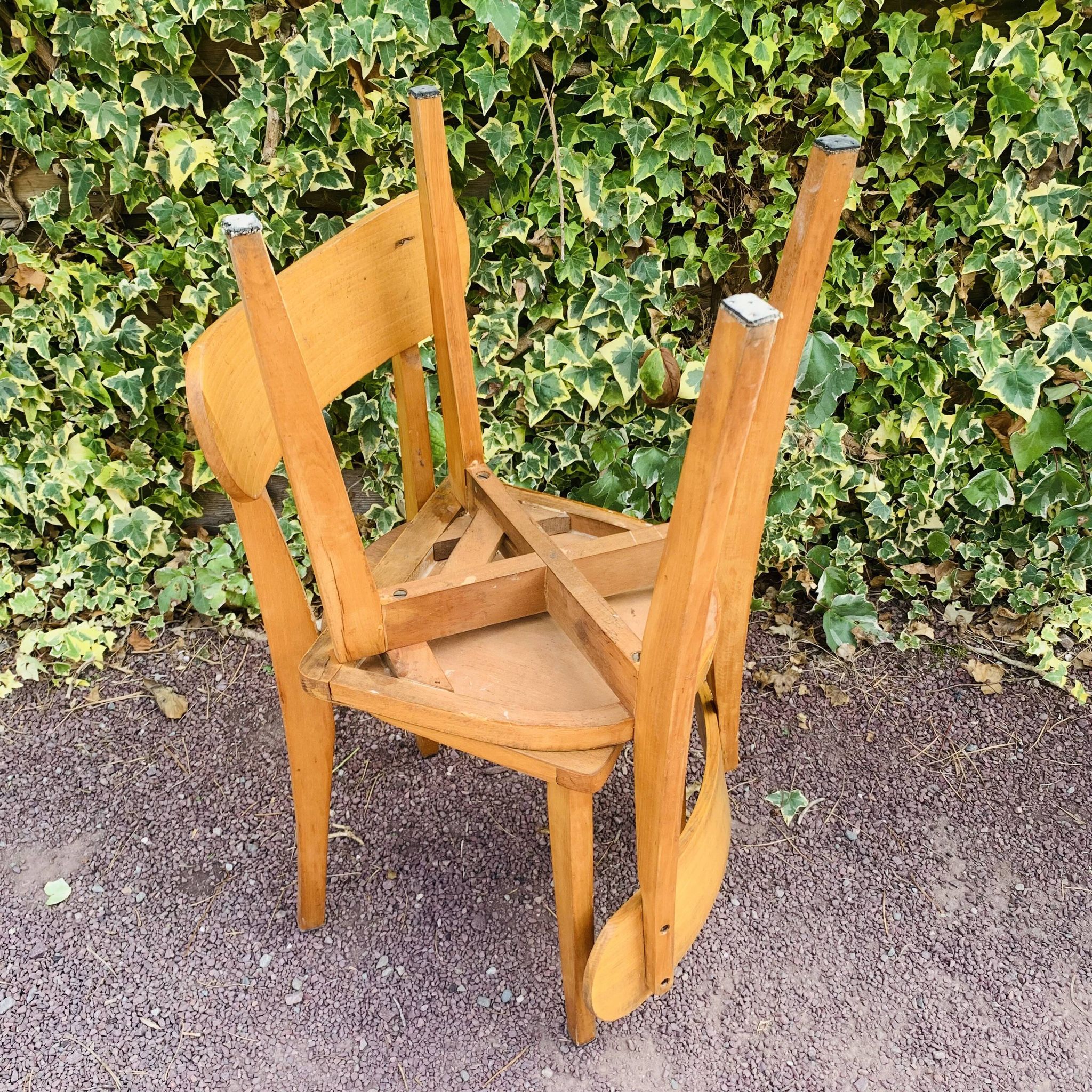 Set of 4 bistro chairs