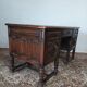 Bureau Mazarin style Louis XIII en chêne