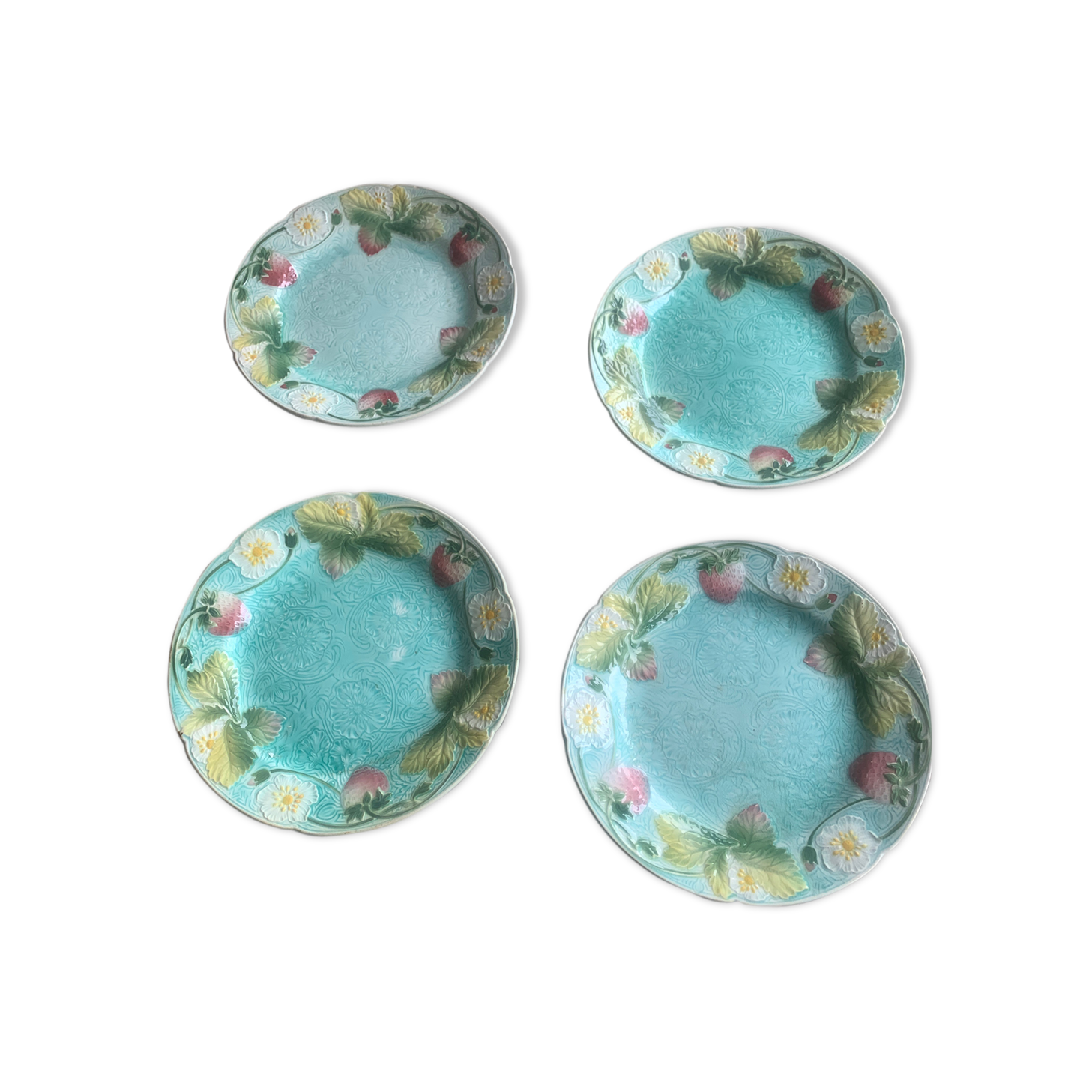 4 plates dabbling St Clement