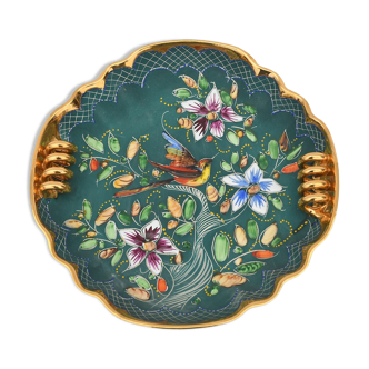 Porcelain dish H. Bequet Quaregnon