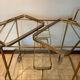 Neoclassical bar cart from the 1950s