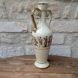 Vase ancien en forme d'amphore, décor antique