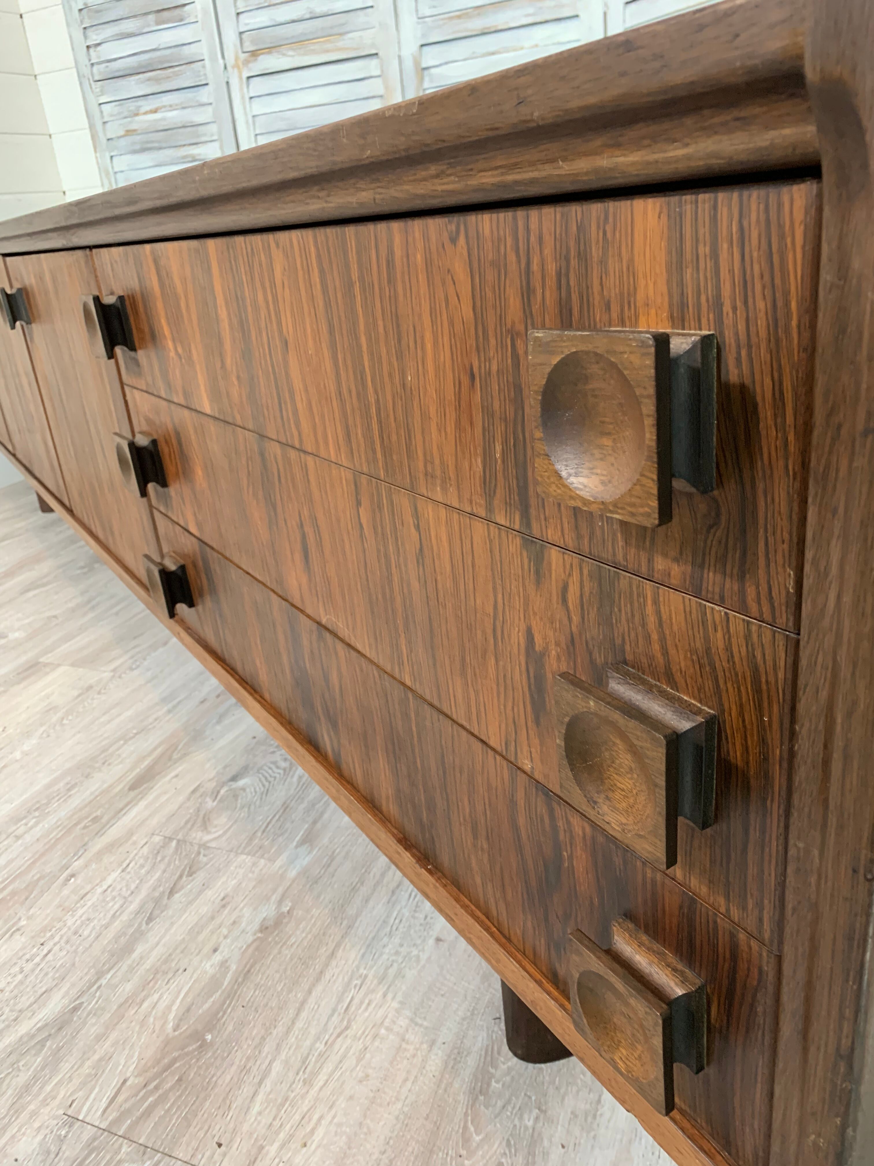 Scandinavian rosewood row 1960