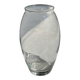 Vase transparent en verre H22
