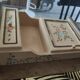 Vintage wooden key box
