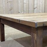 Large 1930s pitch pine coffee table